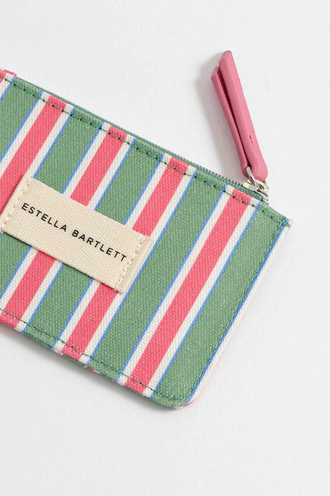 Estella Bartlett - Green Stripe Classic Card Purse