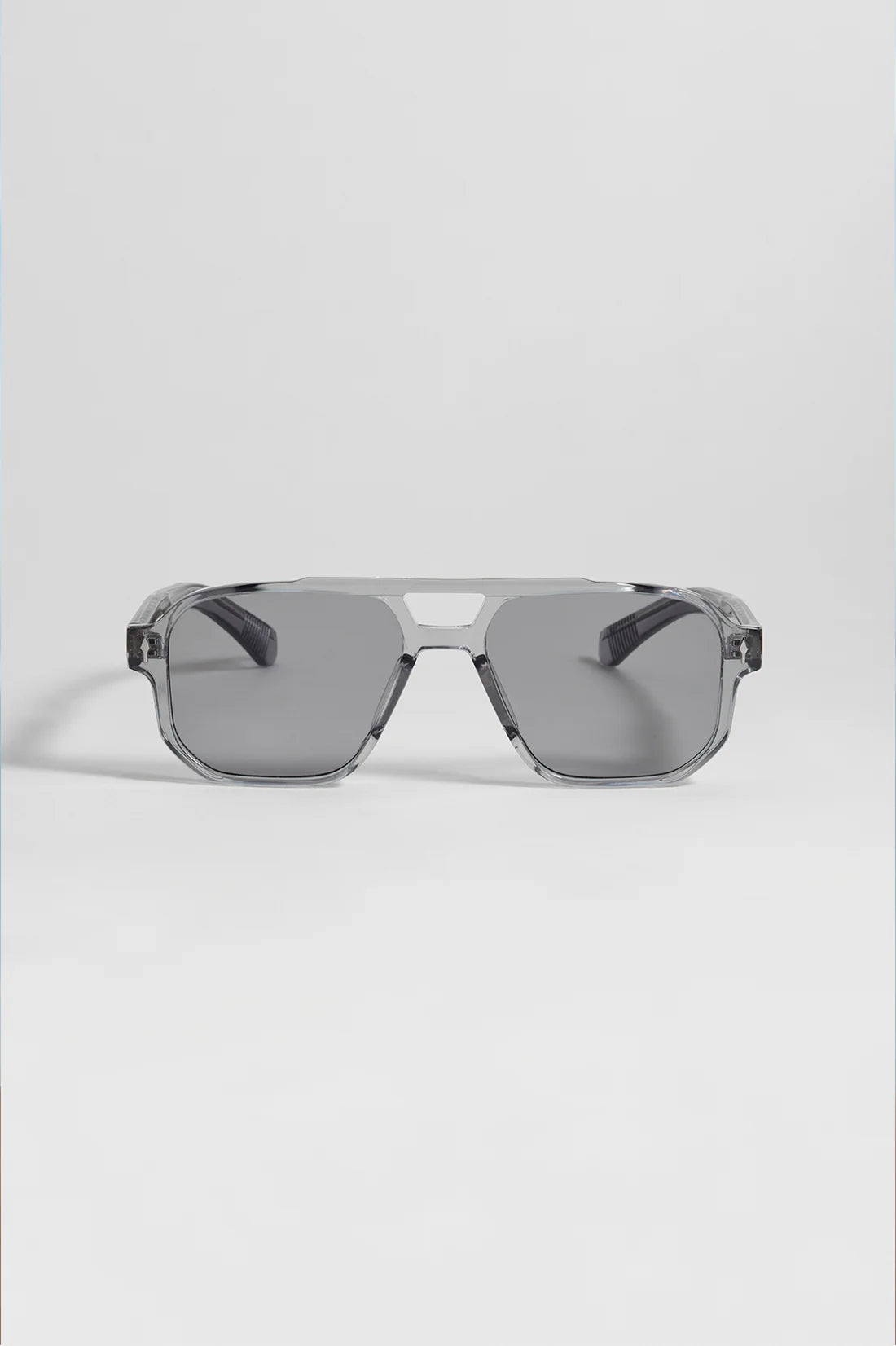 Sunglasses - Geneva - Grey Transparent