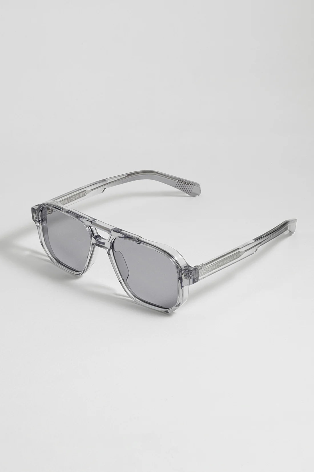 Sunglasses - Geneva - Grey Transparent