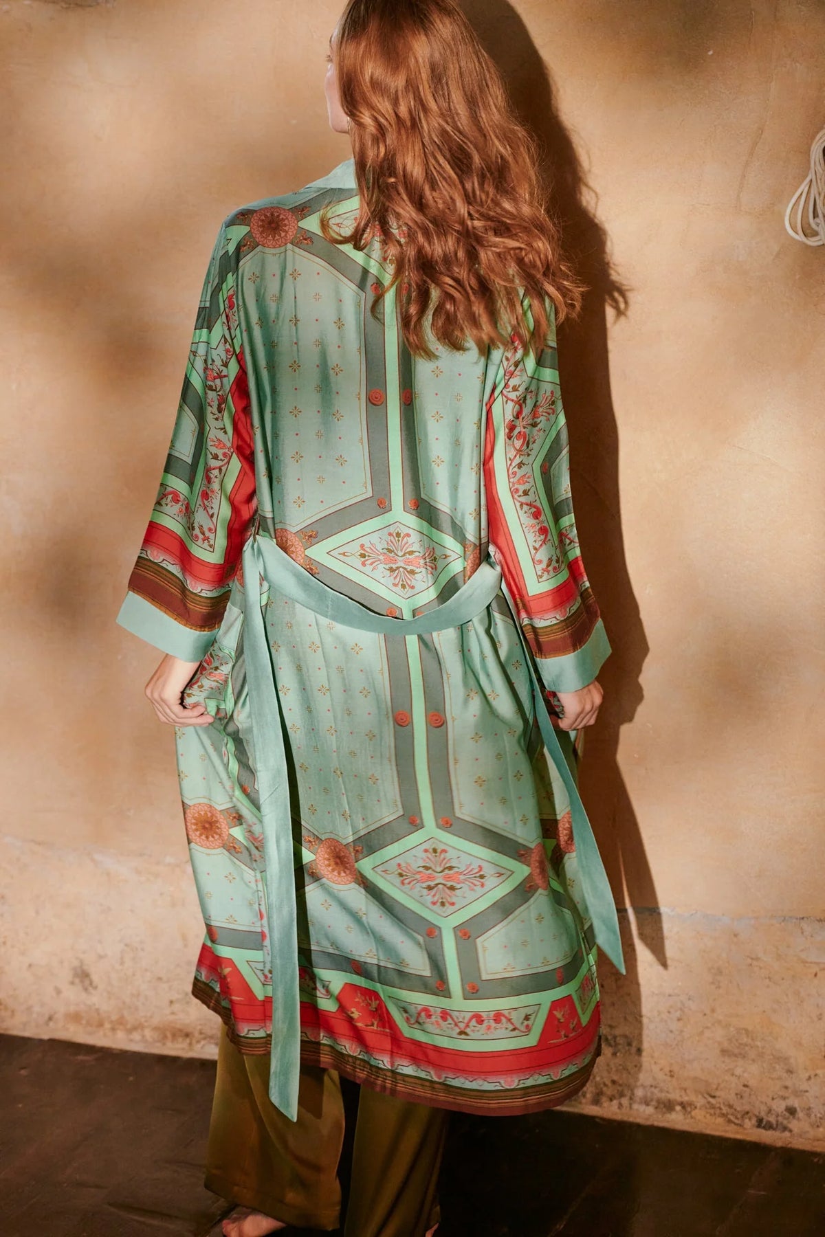 Gown - Fleur De Lys - Aqua