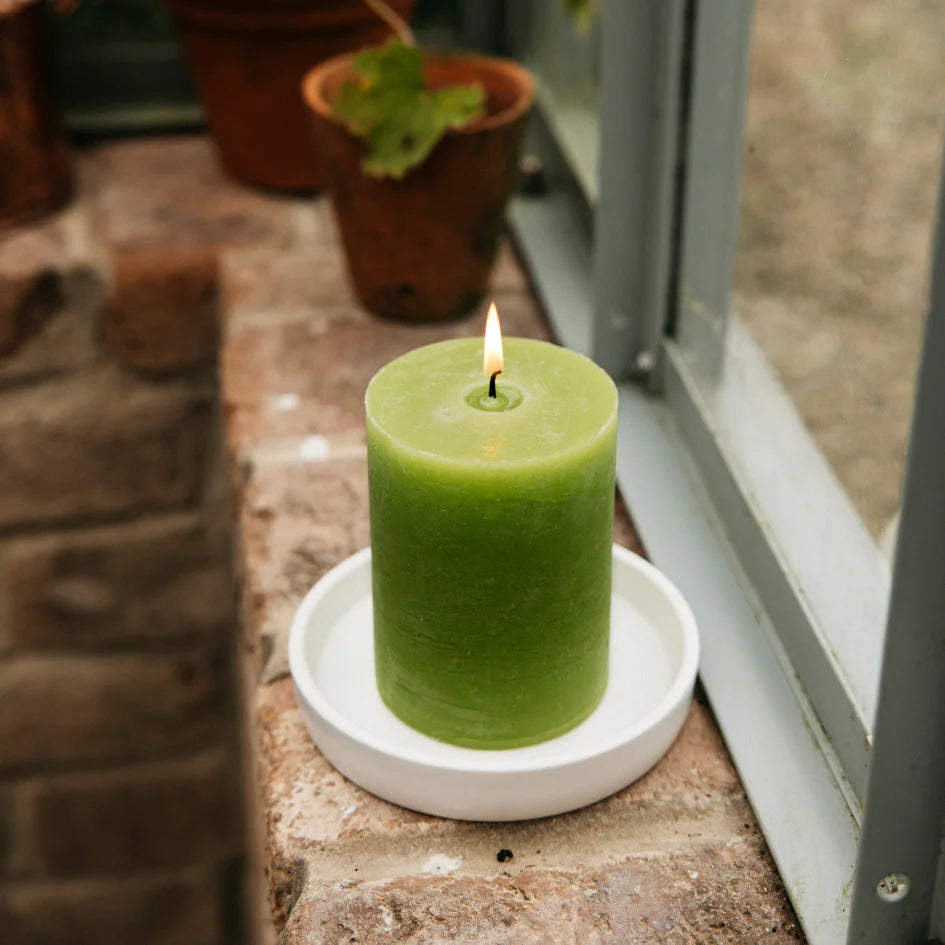 St Eval - Pillar Candle - Geranium Leaf