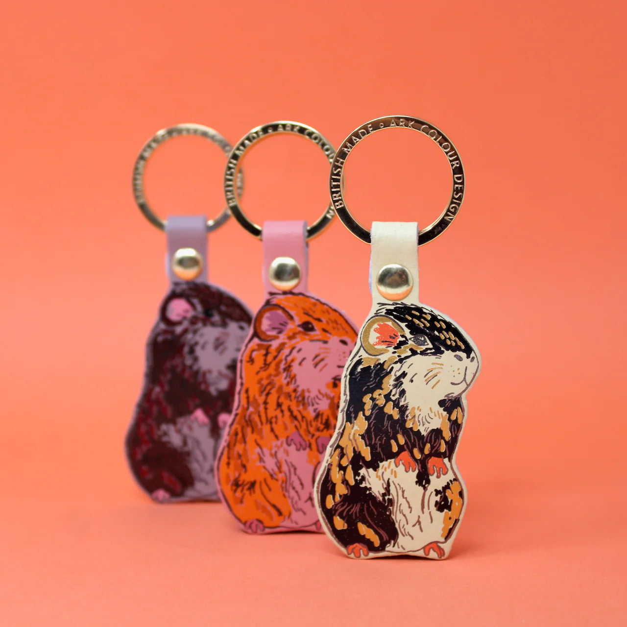 Ark - Guinea Key Ring - Cream