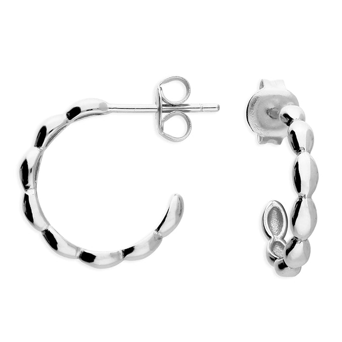 14mm Seed stud hoop