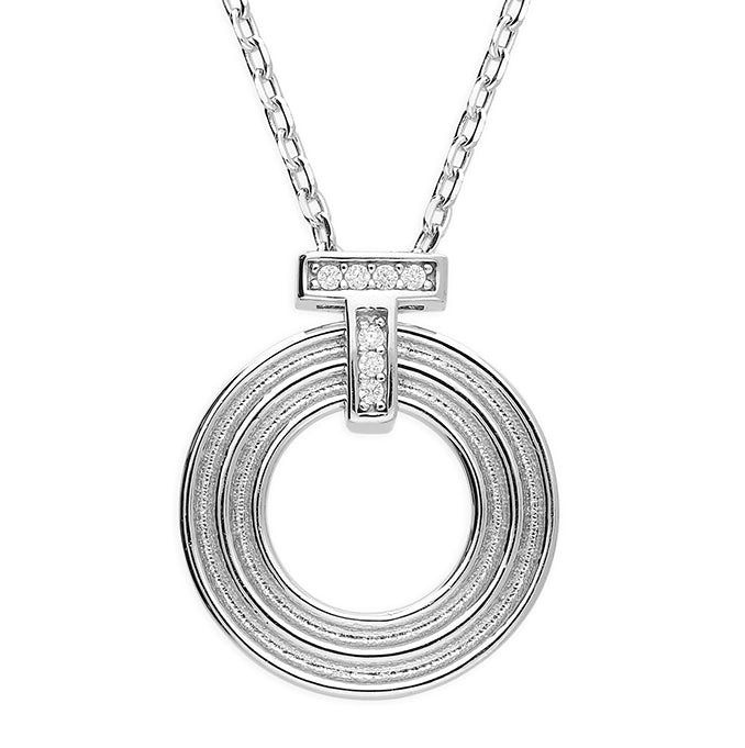 Circle Pendant Necklace