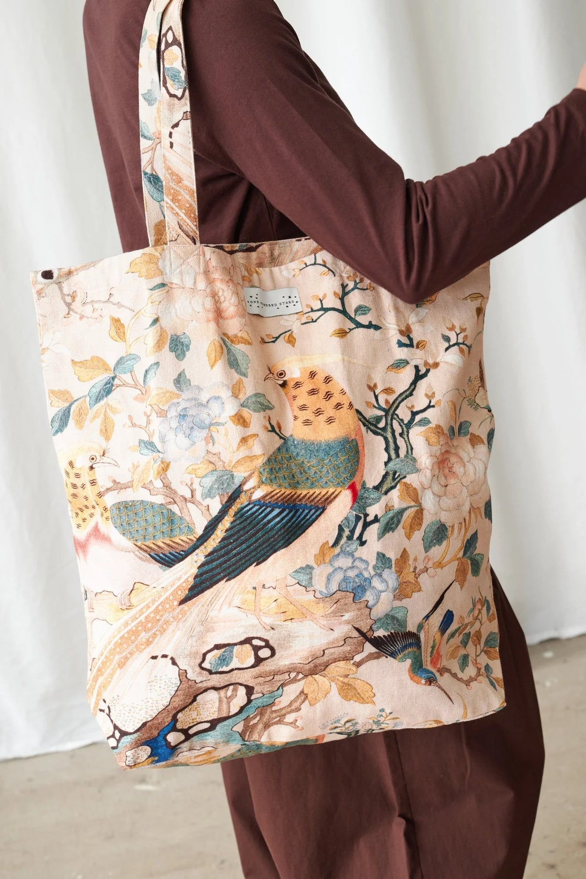 Canvas Bag - Hummingbird Nude