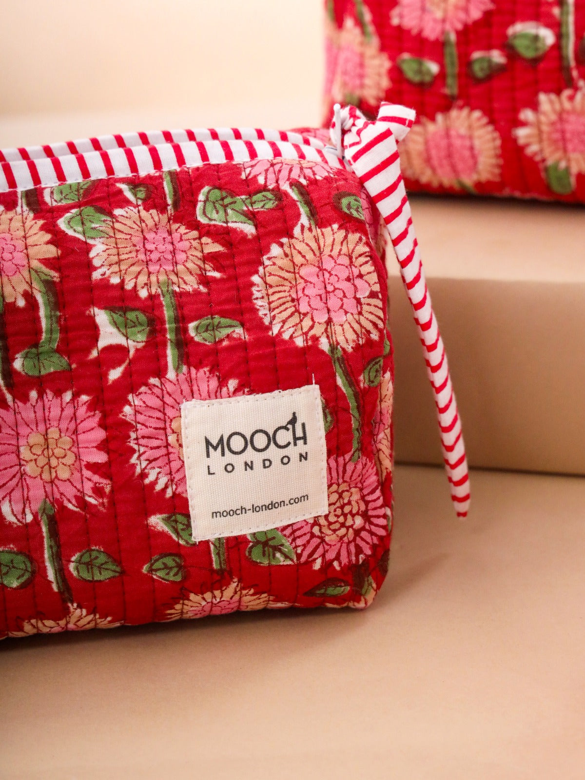 MOOCH London - Quilted Wash Bag - Small