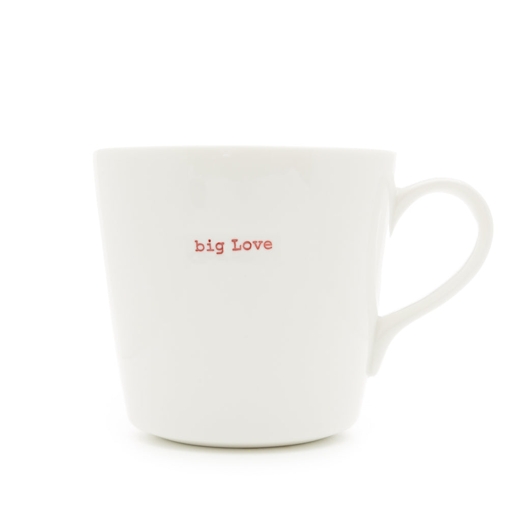 Large 'Big Love' Mug (red) KBJ - 500ml