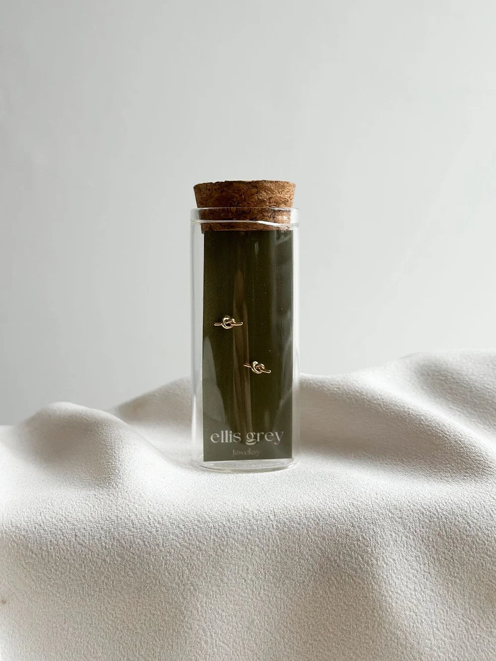 Ellis Grey - Glass Vial Stud Earrings