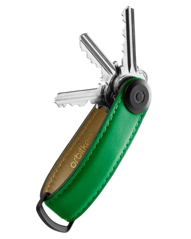 Orbitkey Leather Island Green