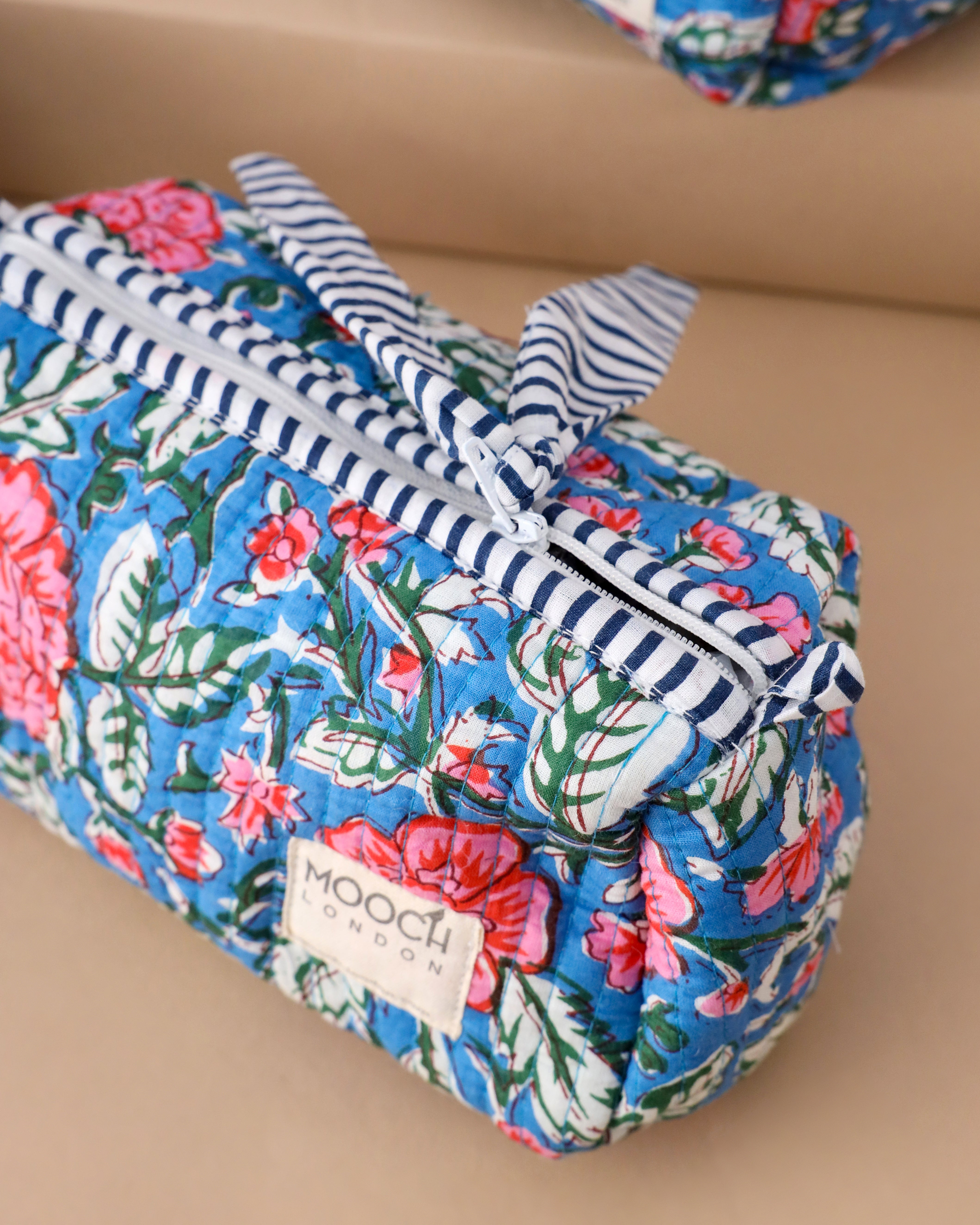 MOOCH London - Quilted Wash Bag - Large