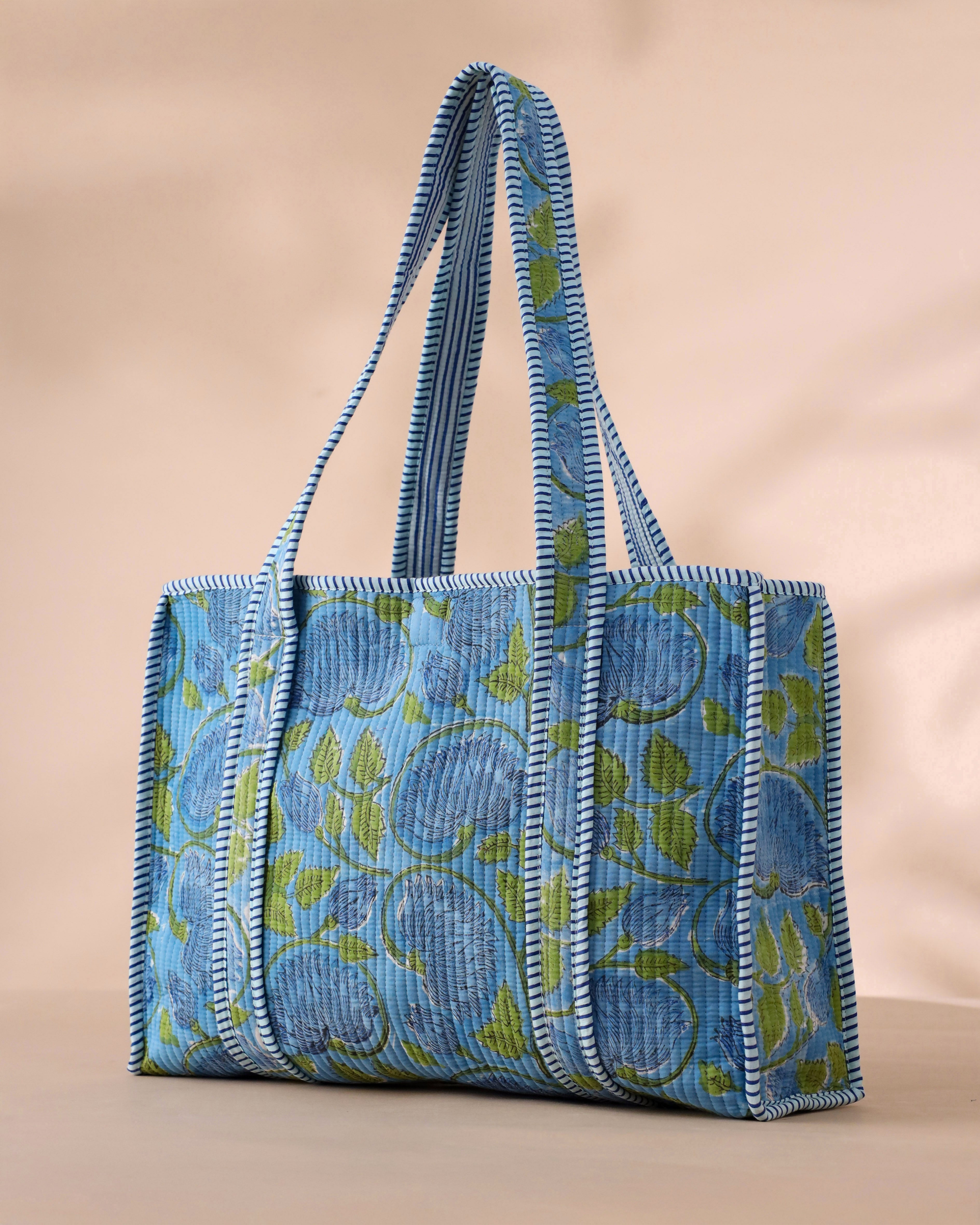 MOOCH London - Hand Block Print - Tote Bag