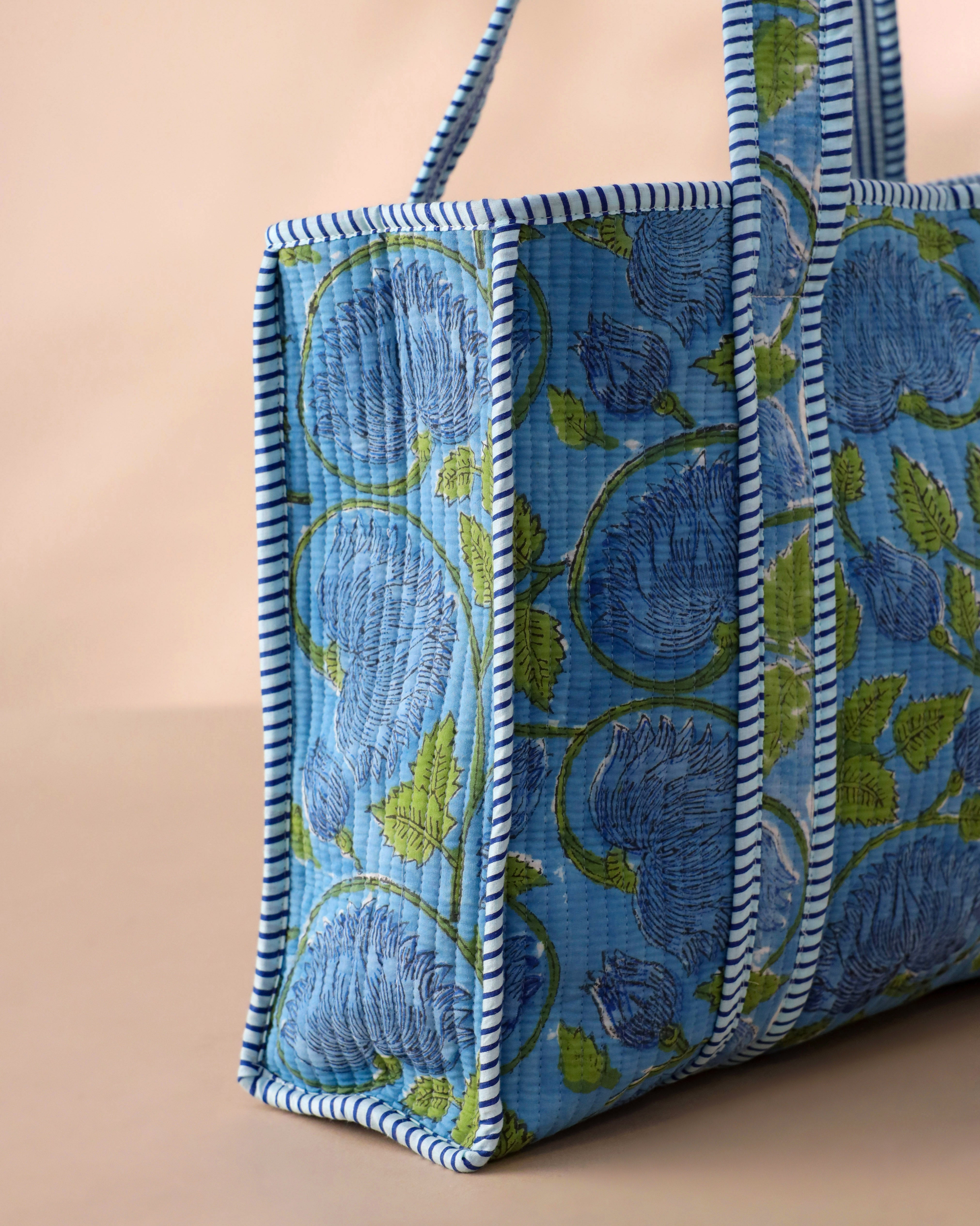 MOOCH London - Hand Block Print - Tote Bag