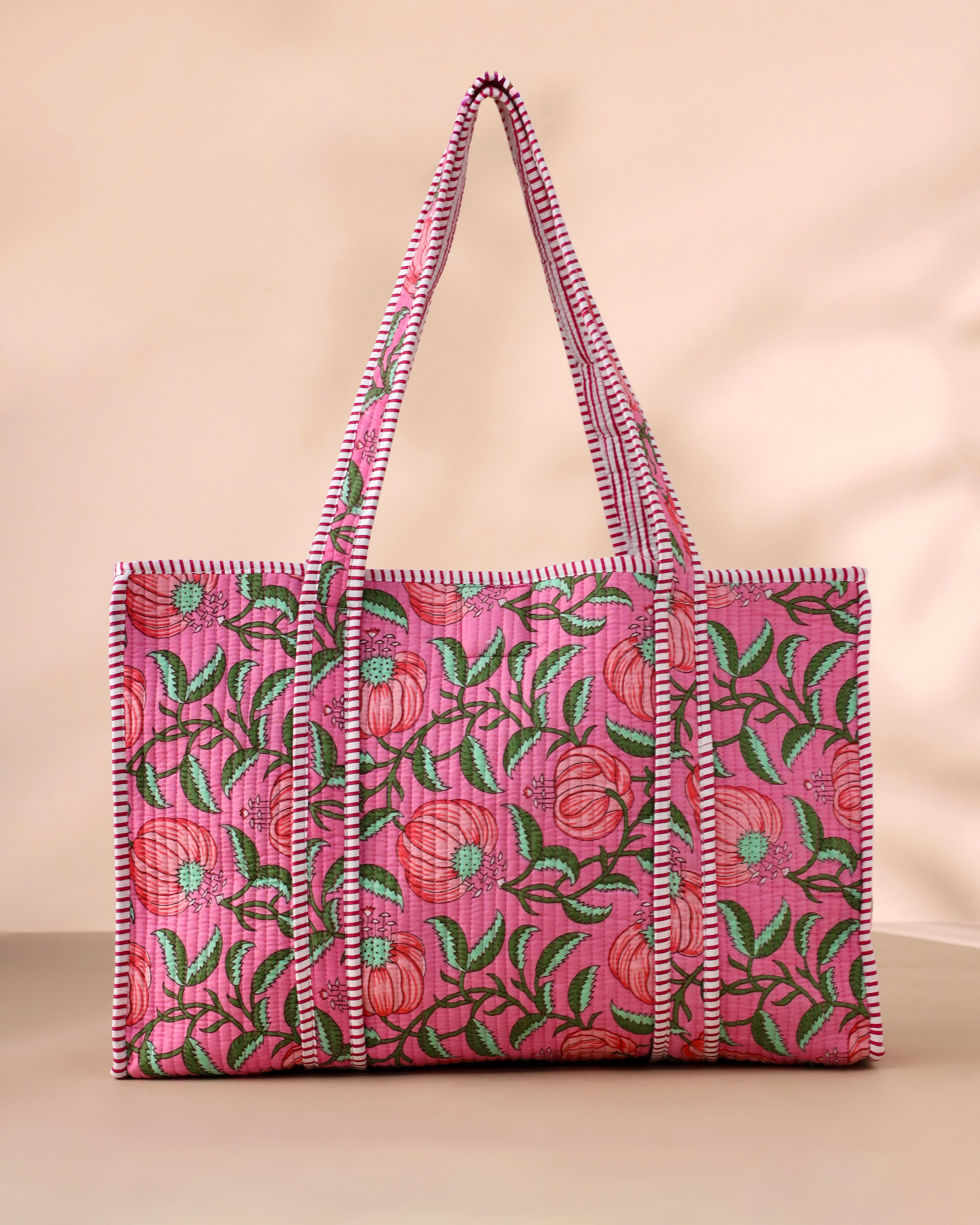MOOCH London - Hand Block Print - Tote Bag