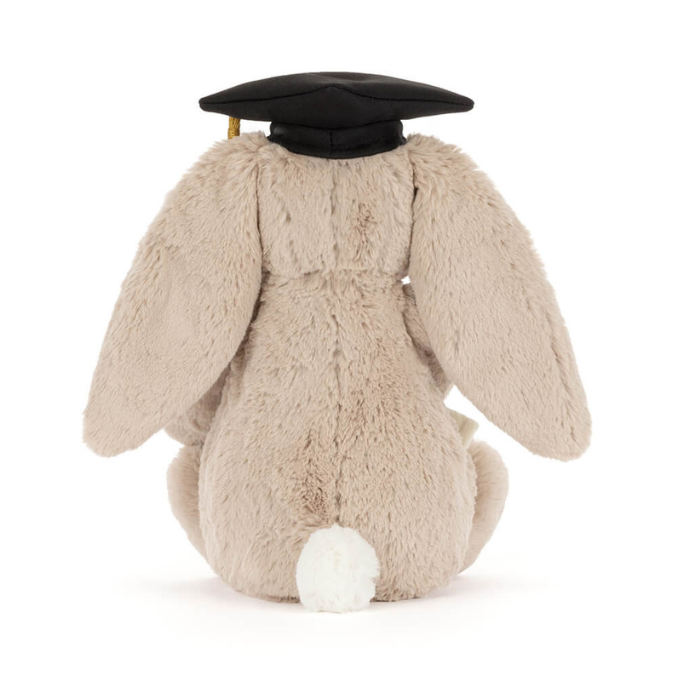 Jellycat - Bashful Bunny with Graduation Outfit