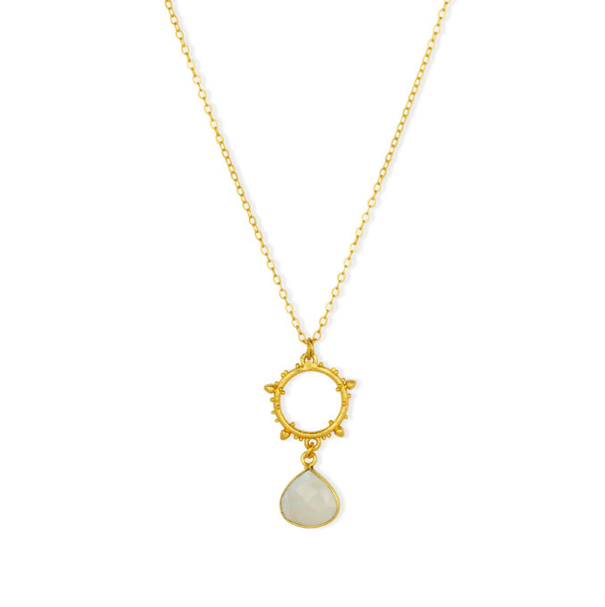 Ashiana - Allegra Necklace - Moonstone