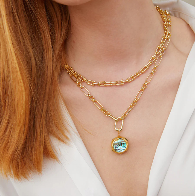 Ashiana - Gold Piaf Necklace - 16inch