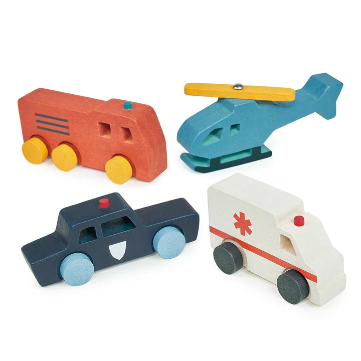 Emergency Transport - Wooden Toys