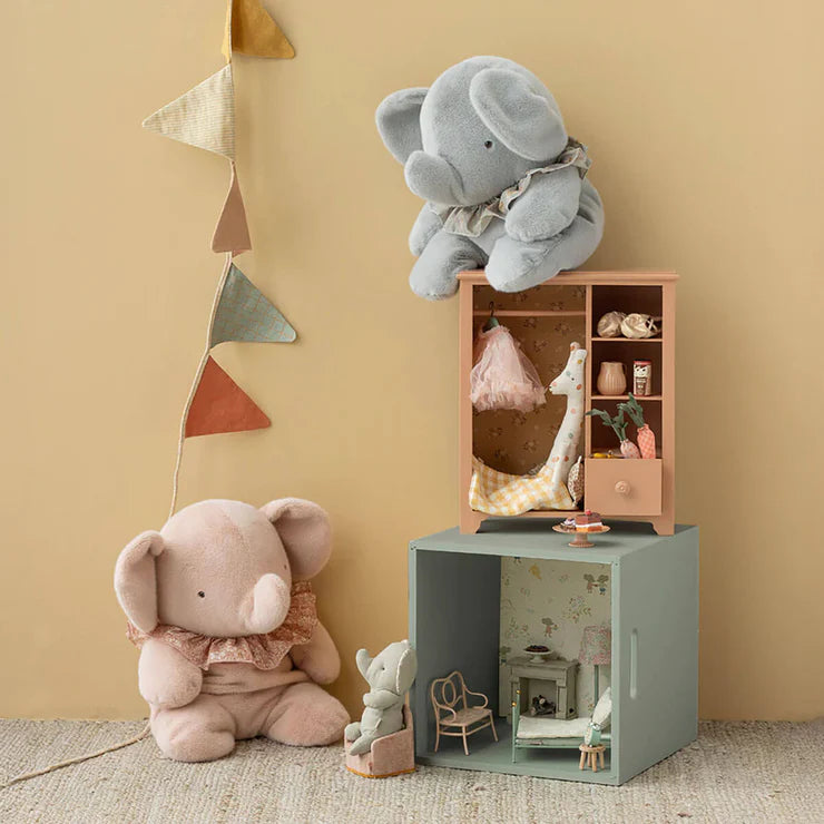 Maileg - Big Plush Elephant - Powder