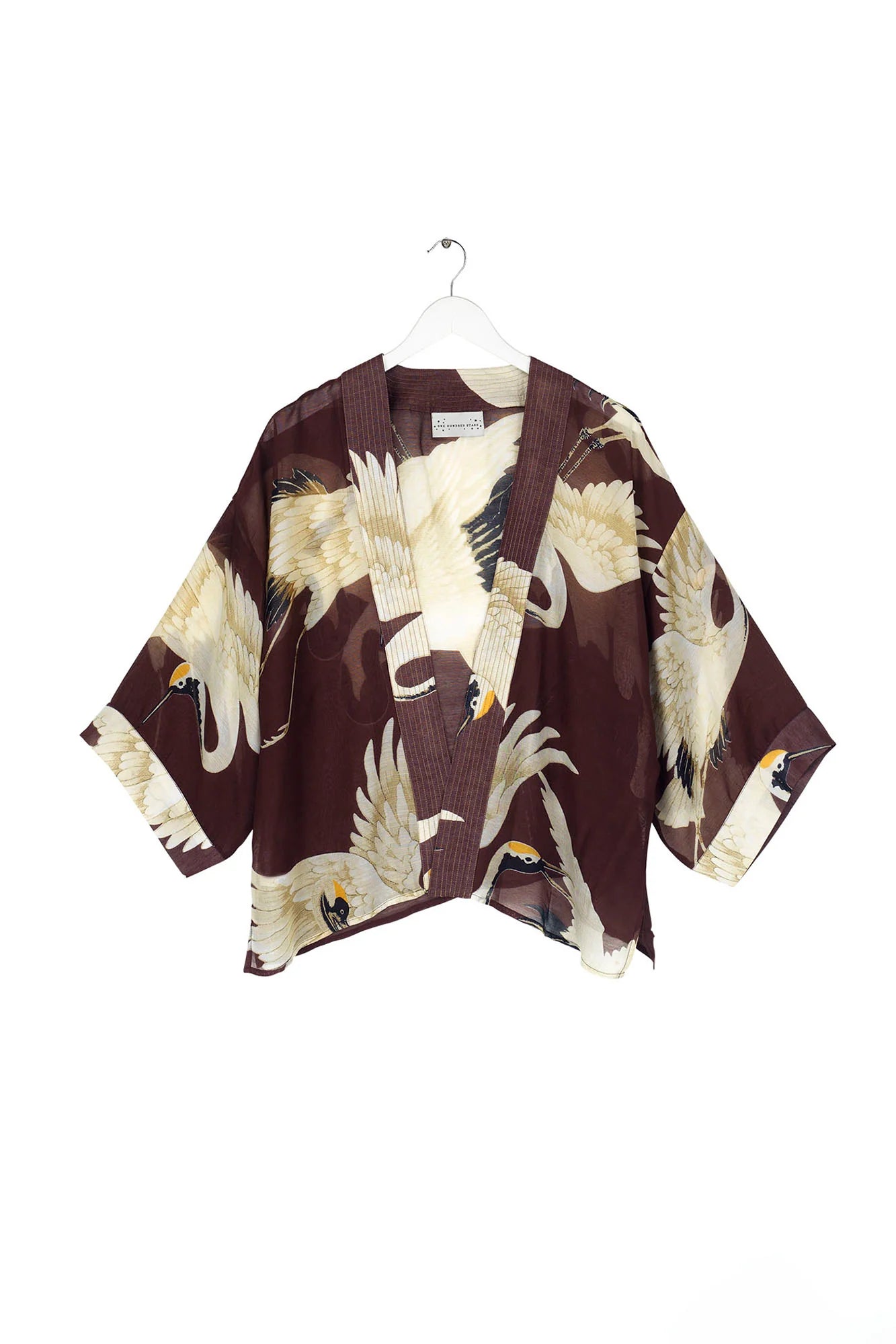 Kimono - Stork Burgundy