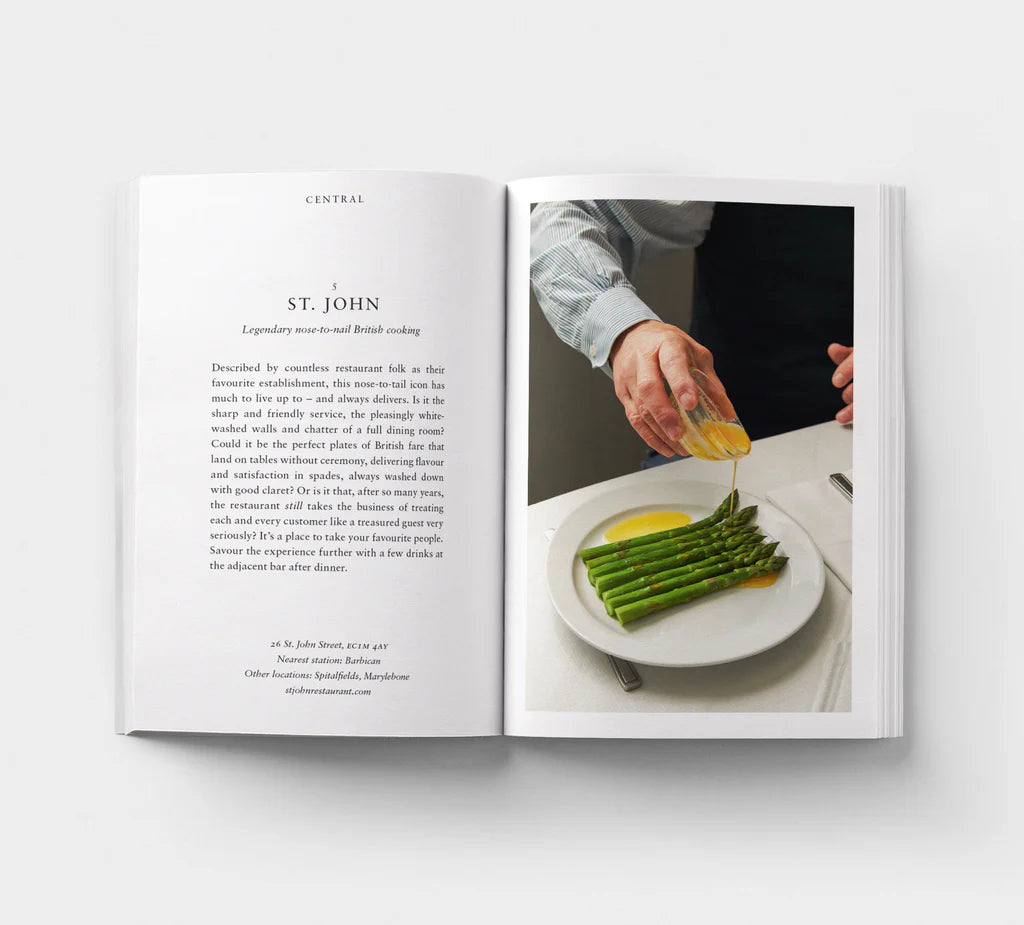 Opinionated Guide to London Food Book - Hoxton Mini Press