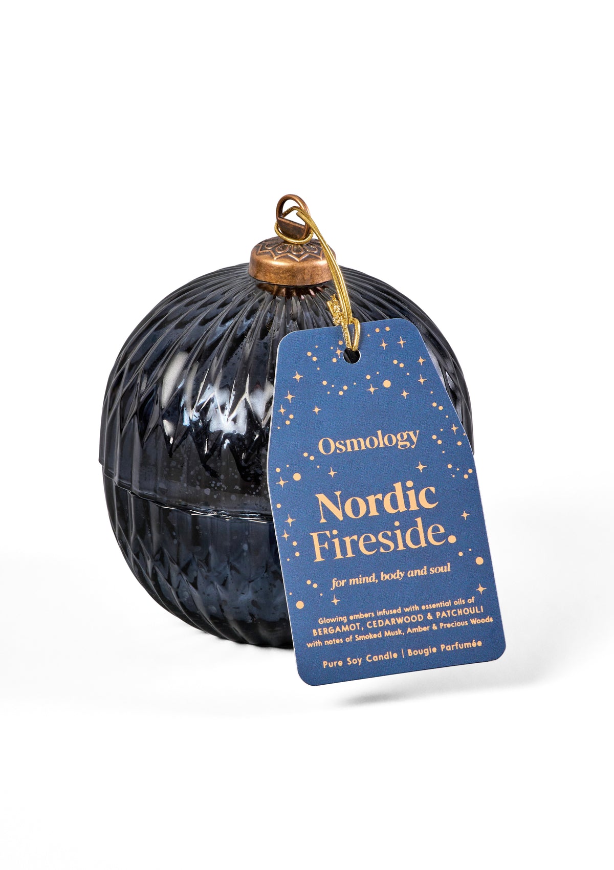 Nordic Fireside - Christmas Bauble Candle