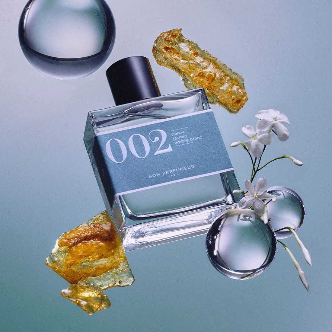 Perfume - Bon Parfumeur - 002 - Neroli, jasmine, white amber - A floral cologne