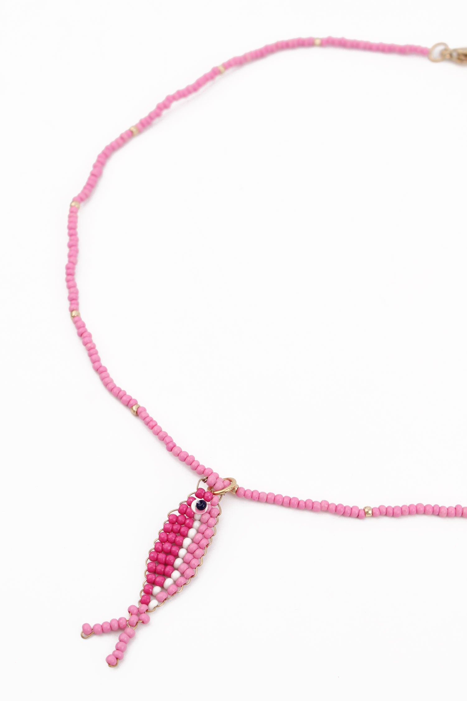 Beaded Fish Necklace