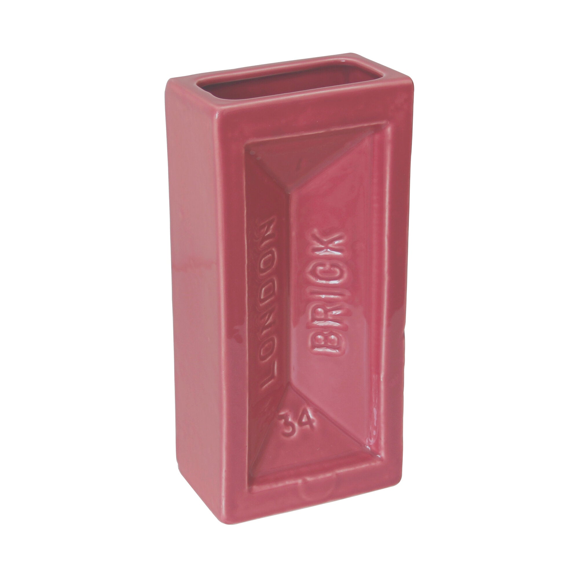 London Brick Vase -Pink
