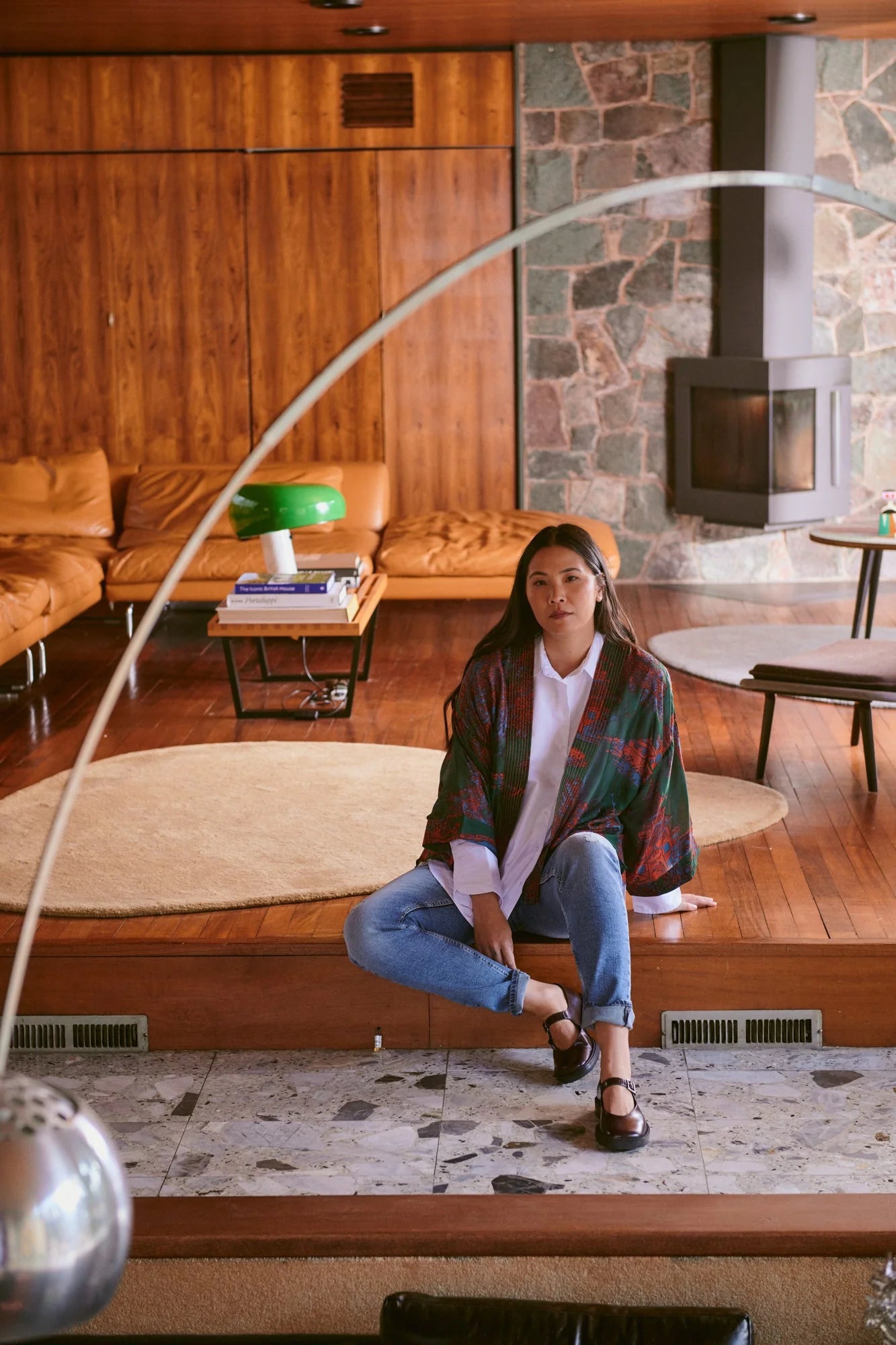 One Hundred Stars - Pagoda Kimono - Forest