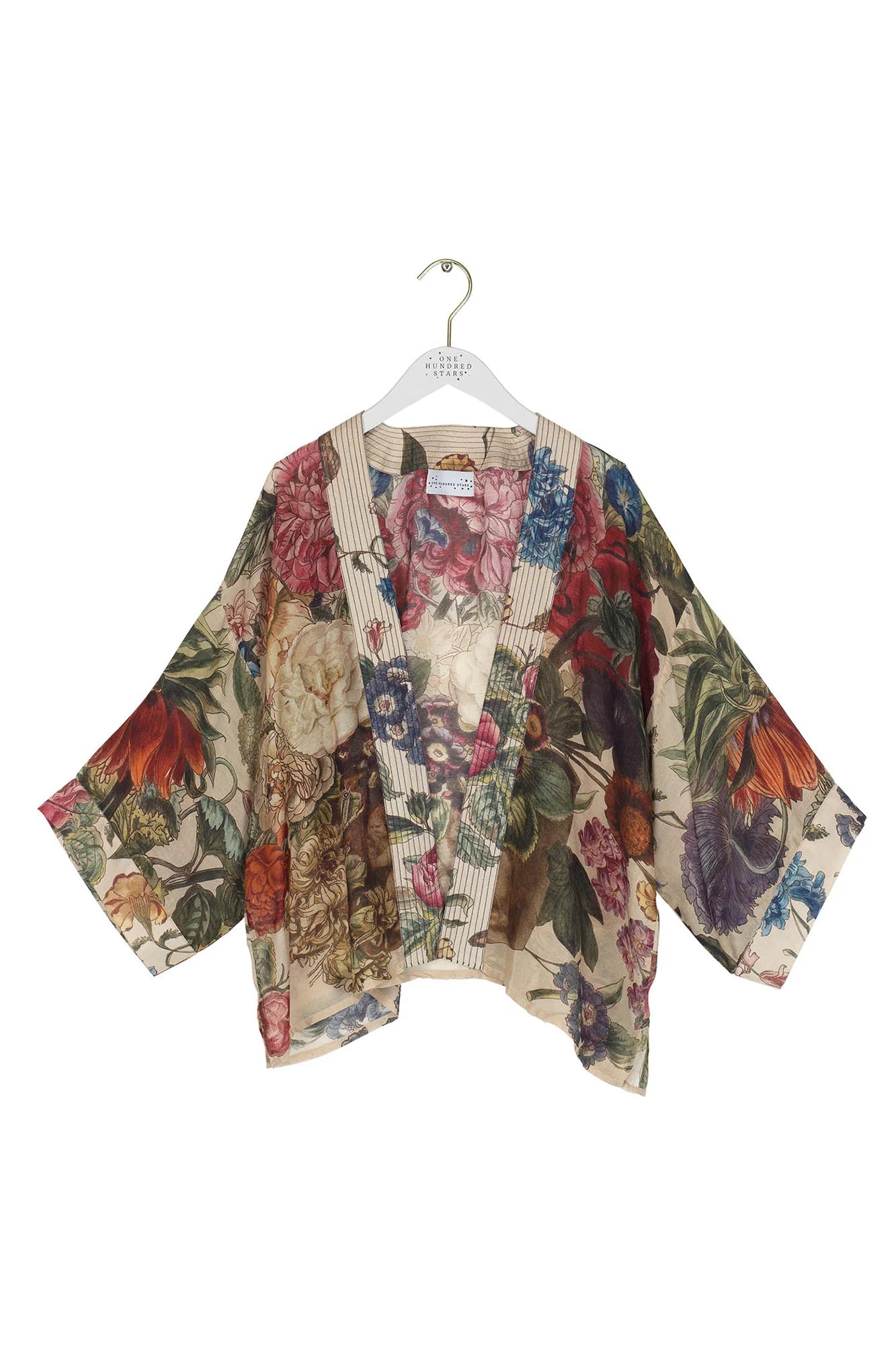 One Hundred Stars Kimono - Primula - Stone