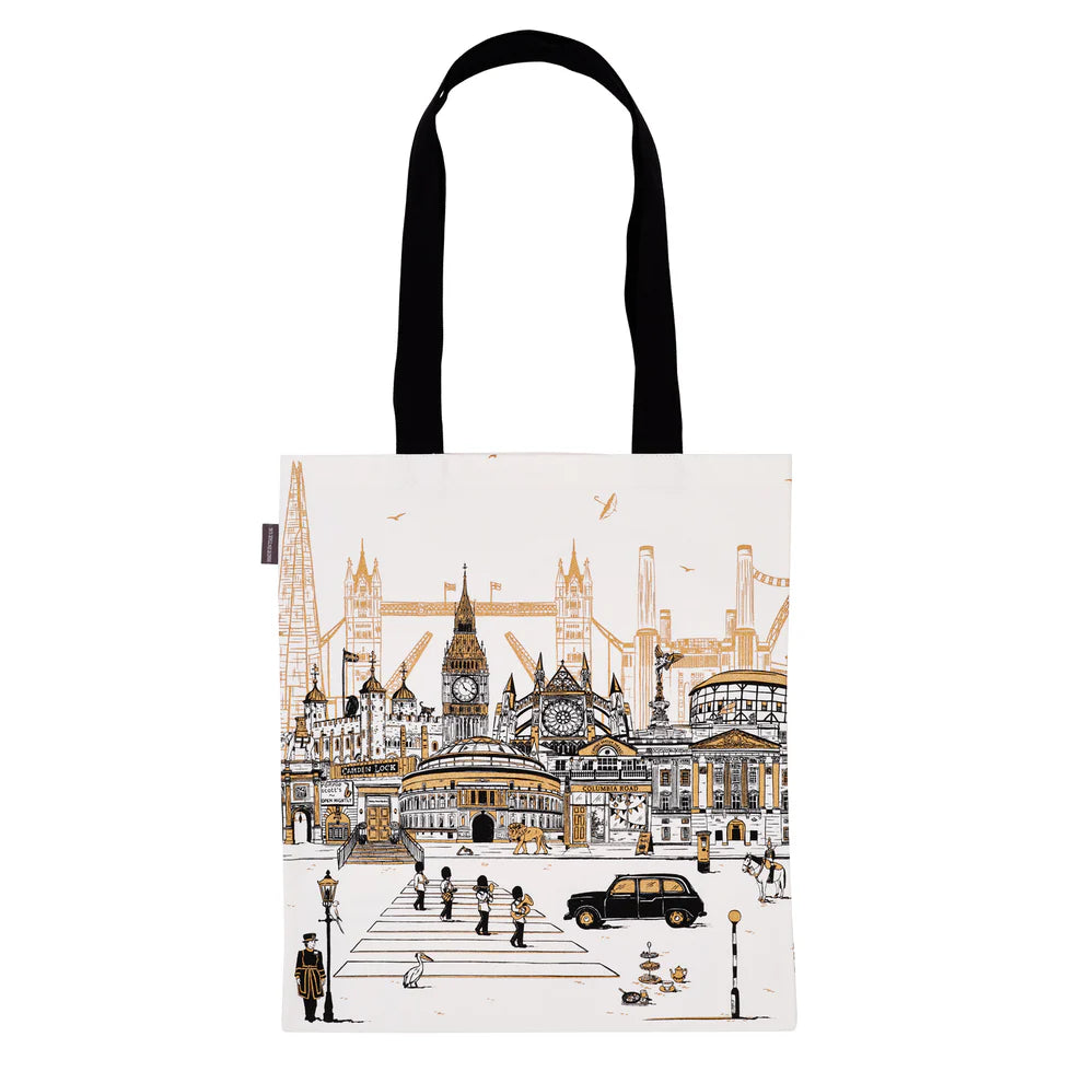 Quintessentially London Canvas Tote Bag