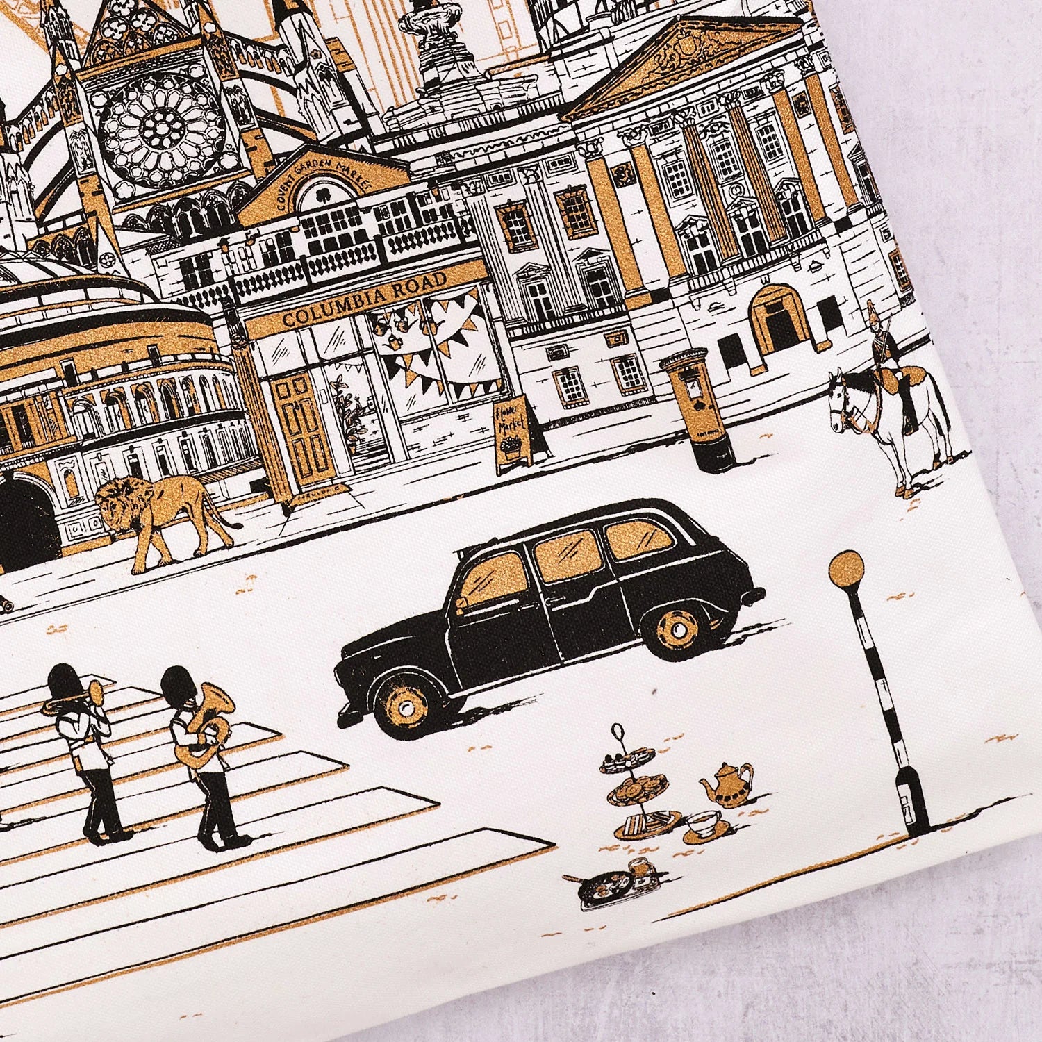 Quintessentially London Canvas Tote Bag