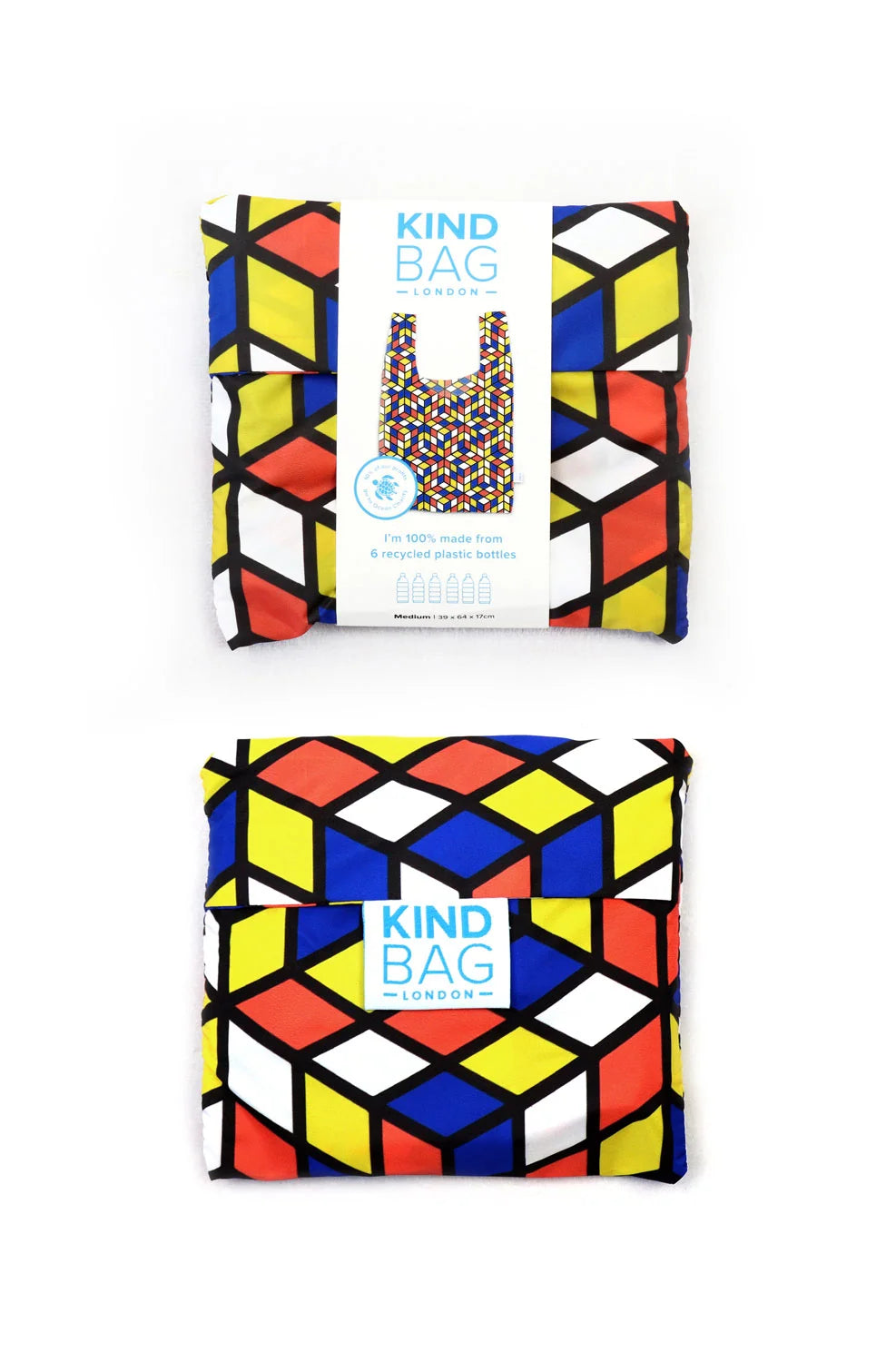 Kind Bag - Medium Reusable Bag - Cubes