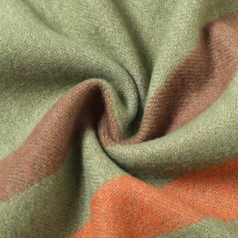 Reversible Check Scarf - Vintage Green