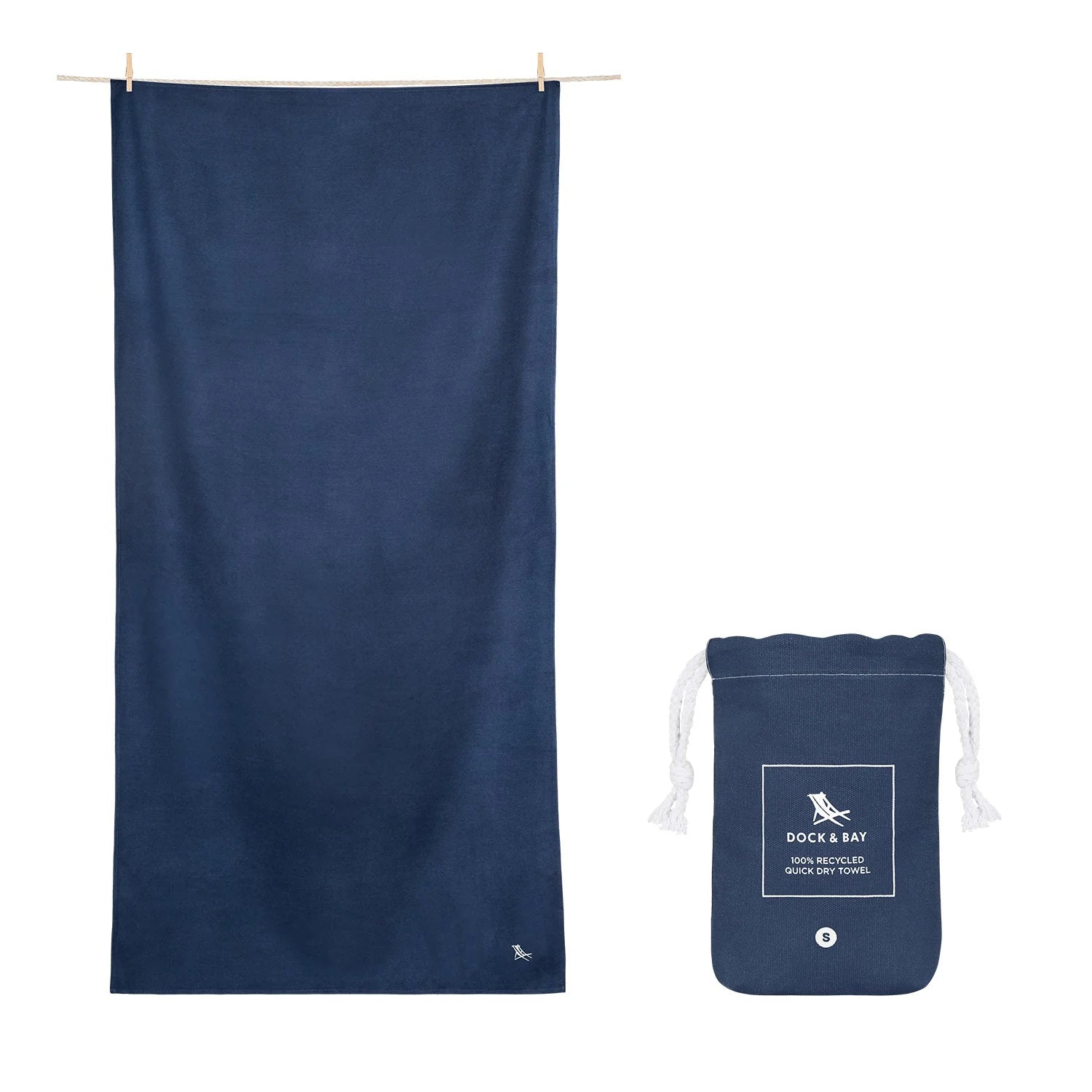 Beach Towel - Deep Sea Navy XL