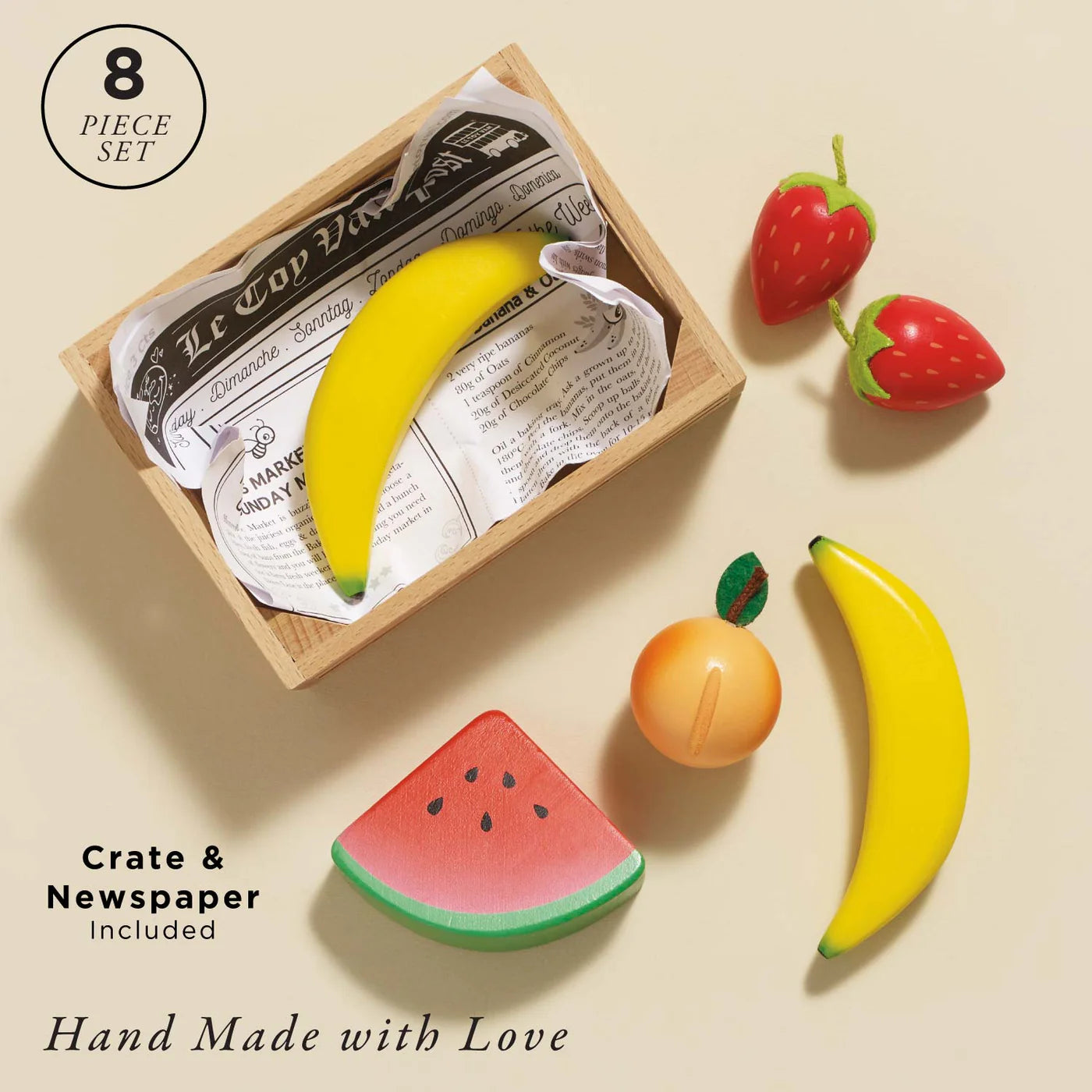 Le Toy Van - Smoothie Fruit Wooden Food Crate