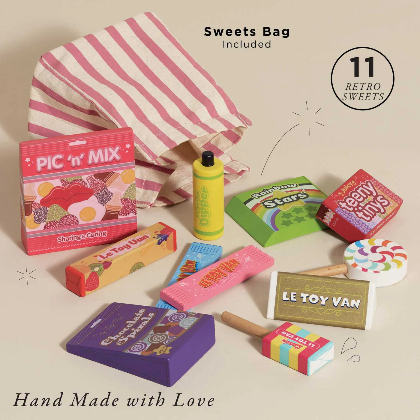 Le Toy Van - Retro Sweets & Candy Role Play Set