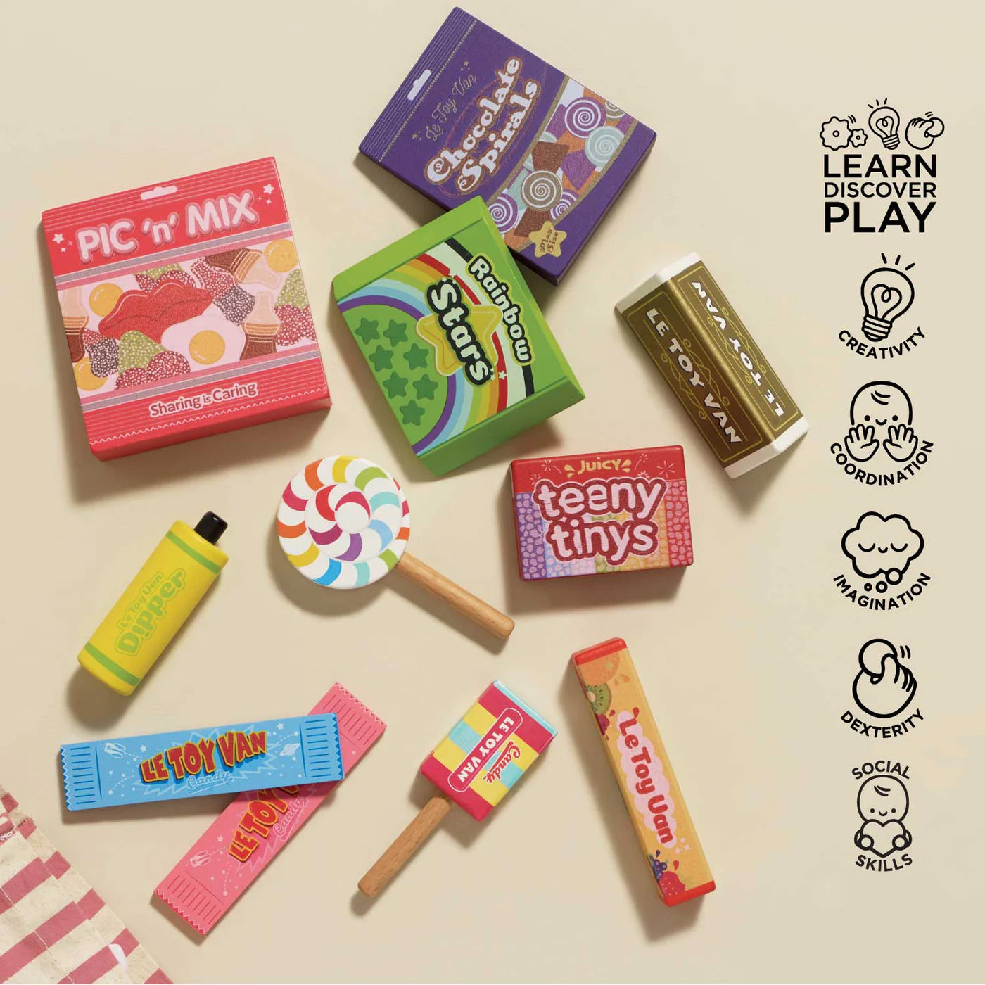 Le Toy Van - Retro Sweets & Candy Role Play Set