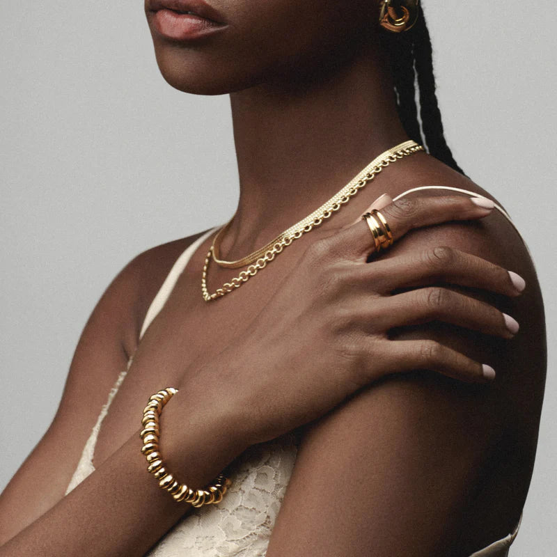 Orelia - Organic Open Caged Ring - S/M