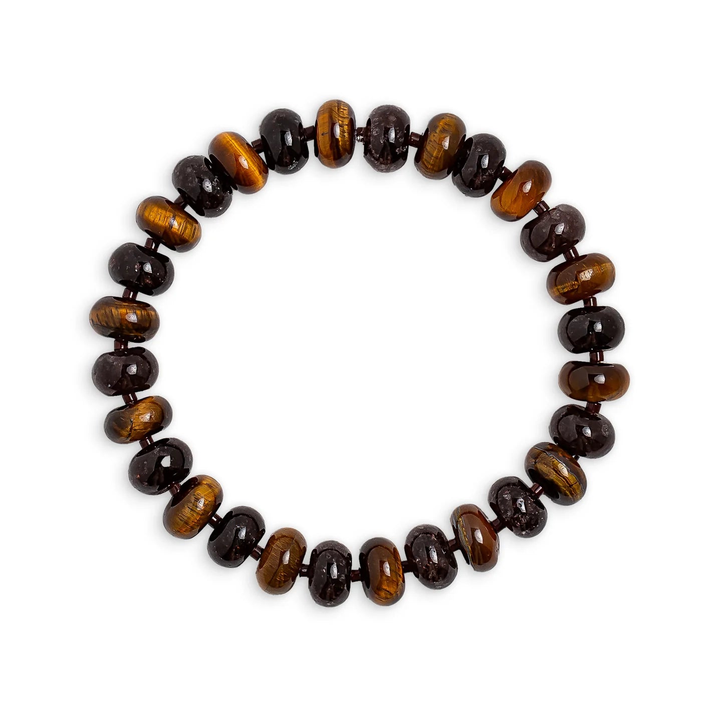 Brown Tigers Eye Beaded Bracelet