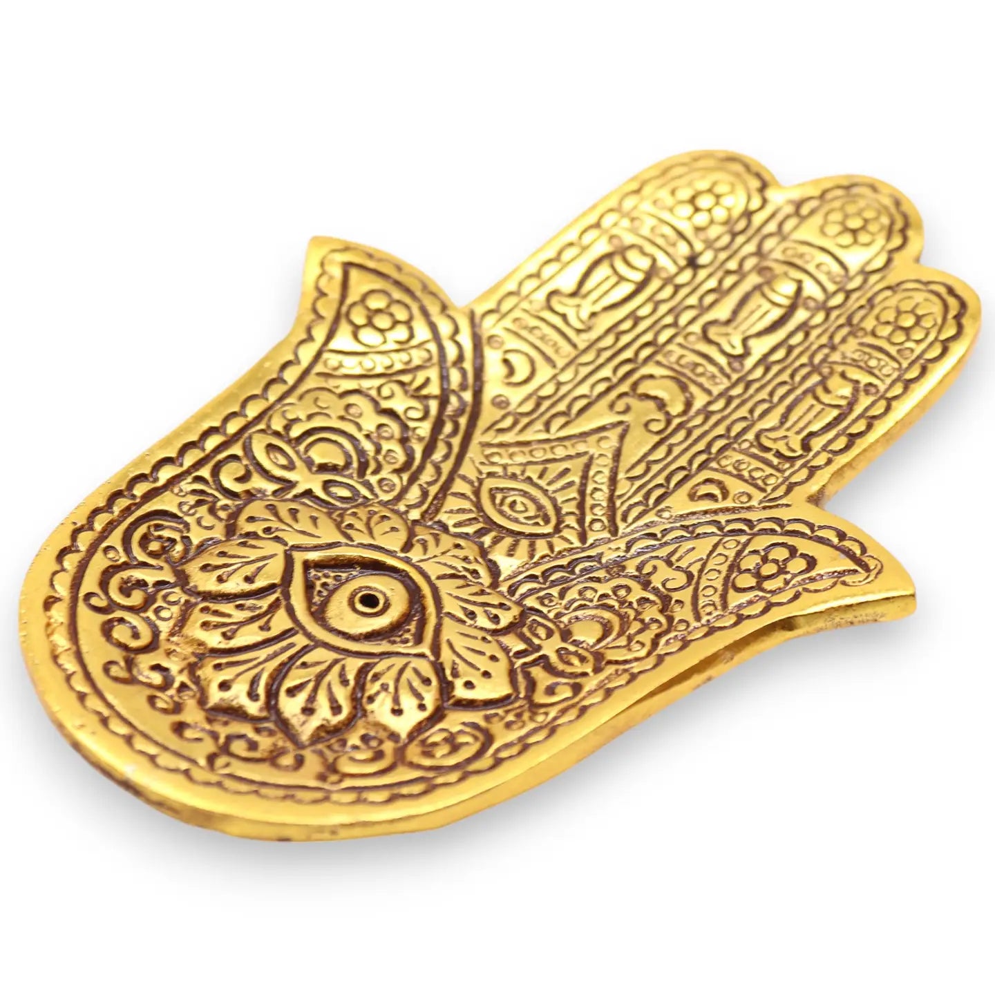 Small Hamsa Incense Holder