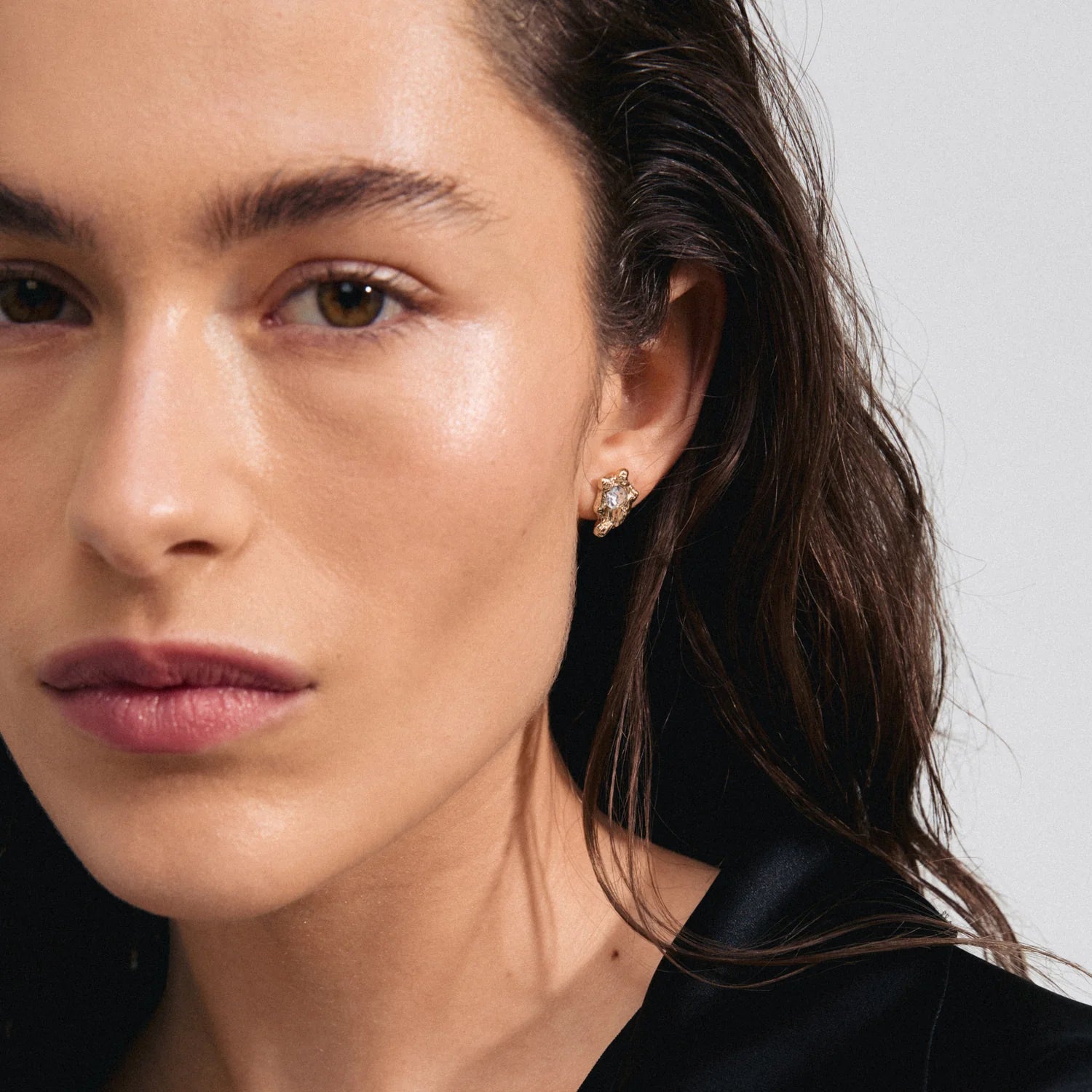 Pilgrim - Aias crystal earrings