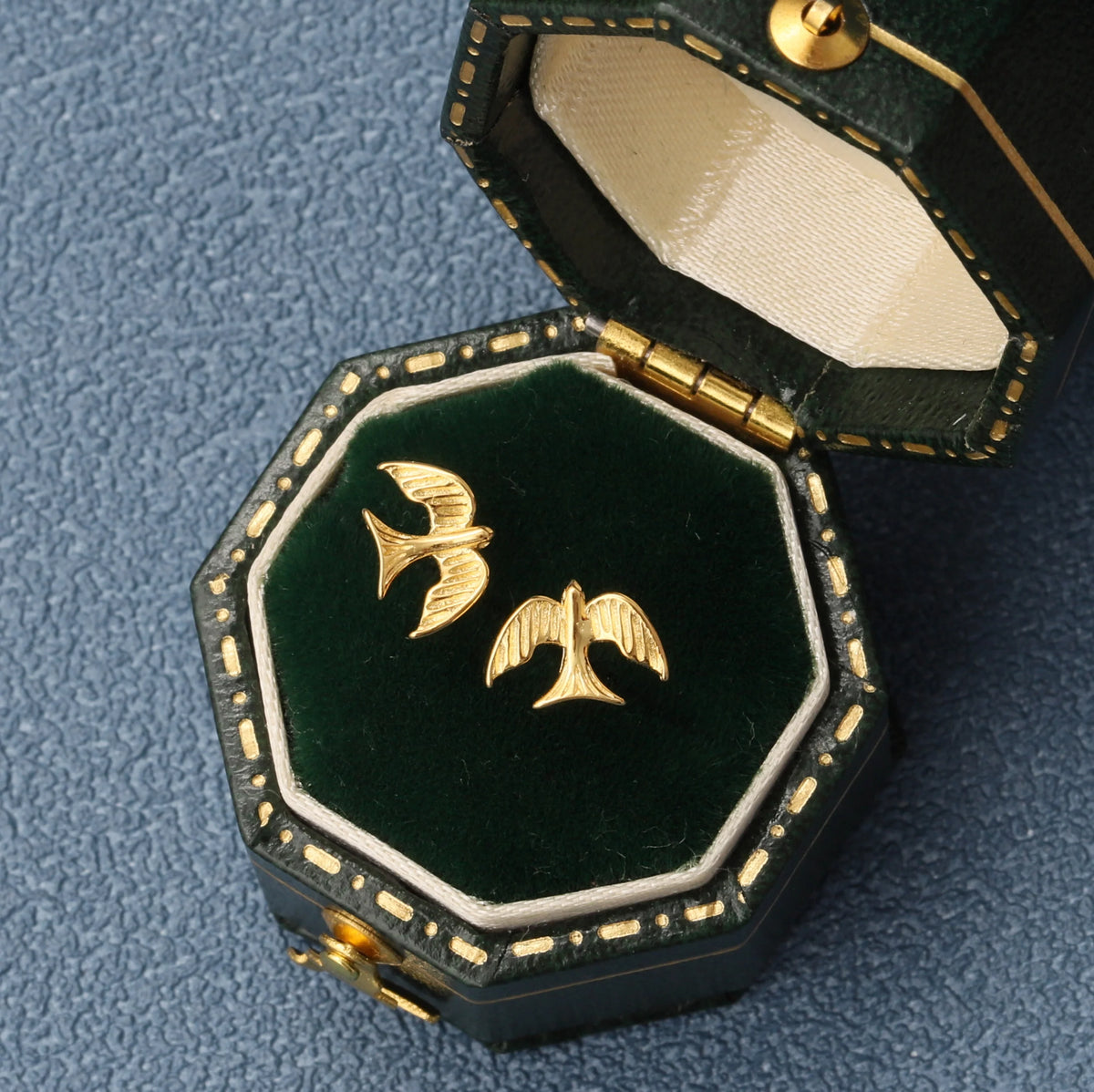 Bird Earrings - Gold