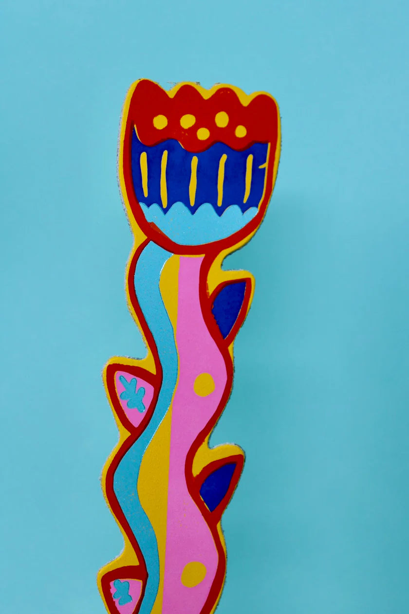 Ark - Tulip Blooming Lovely Bookmark - Yellow
