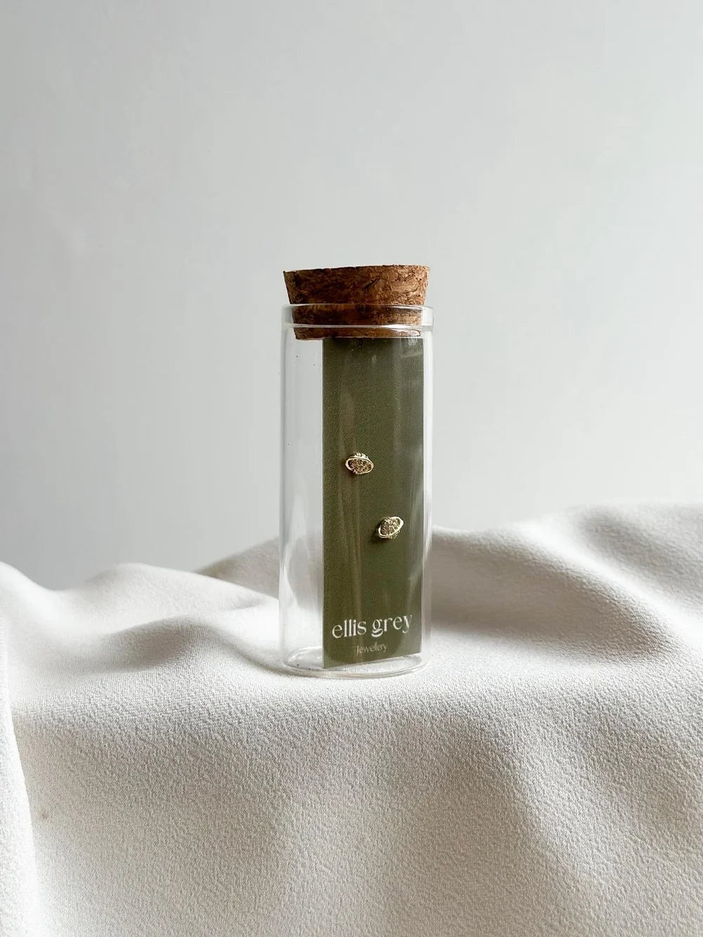 Ellis Grey - Glass Vial Stud Earrings