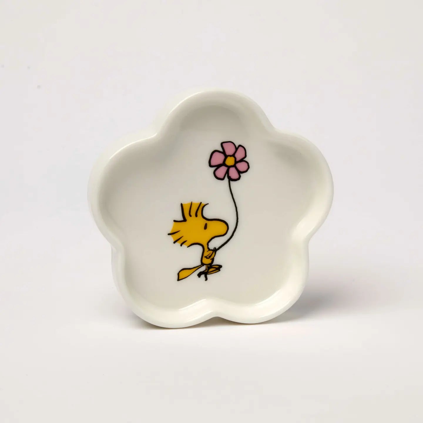 Snoopy - Peanuts Flower Shaped Trinket Dish - Woodstock