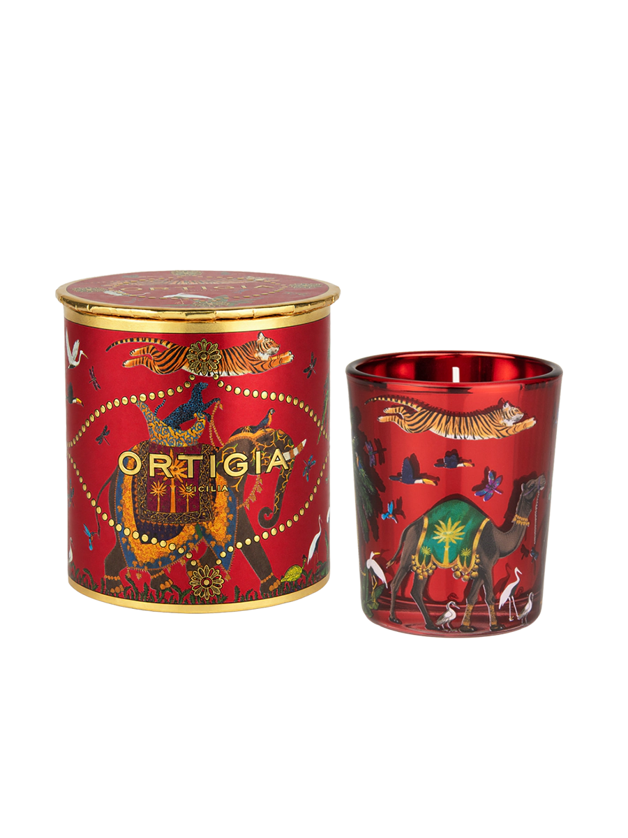 Ortigia - Tiger Candle - Palo Santo