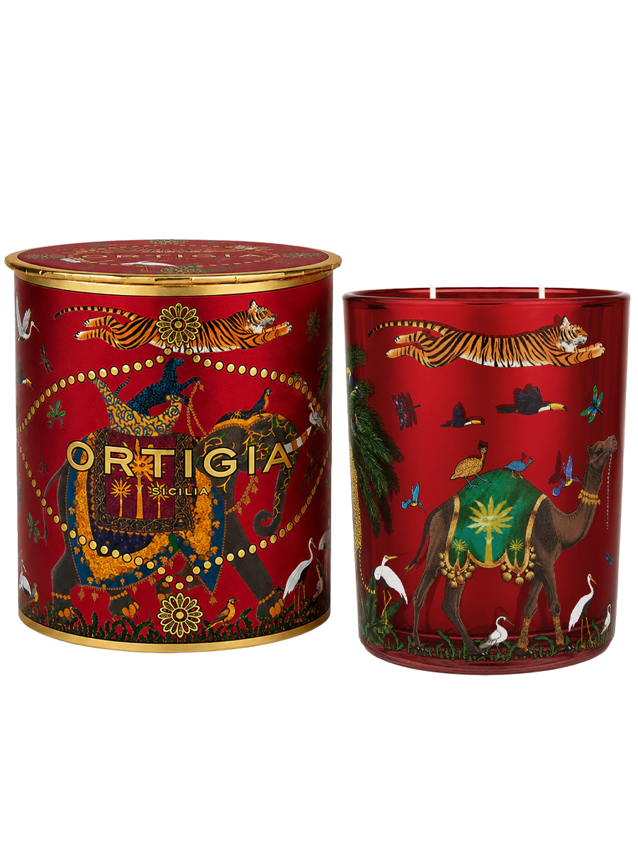 Ortigia - Tiger Candle - Palo Santo
