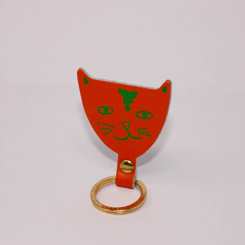 Ark - Cat Keyring - Orange