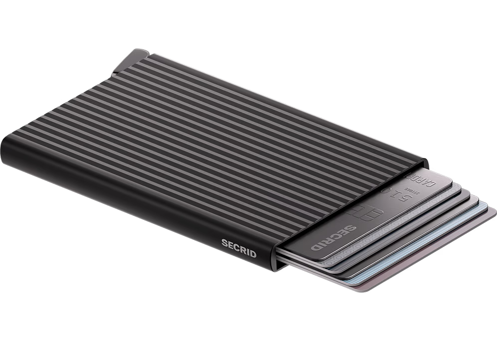 Secrid - Card Protector - Premium - Fluted Black